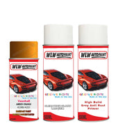 vauxhall mokka amber orange aerosol spray car paint clear lacquer 428b 42d gl6 With primer anti rust undercoat protection