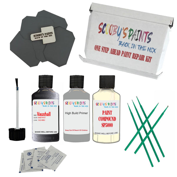 Paint For VAUXHALL AMETHYST Code: 165 Paint Detailing Scratch Repair Kit