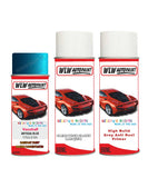 vauxhall tigra antigua blue aerosol spray car paint clear lacquer 1tu 21h 249m With primer anti rust undercoat protection