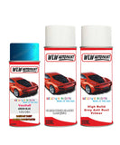 vauxhall corsa arden blue aerosol spray car paint clear lacquer 12u 28j 291 With primer anti rust undercoat protection