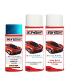 vauxhall astra arden blue aerosol spray car paint clear lacquer 12u 28j 291 With primer anti rust undercoat protection