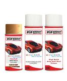 vauxhall corsa aztec gold ii aerosol spray car paint clear lacquer 3zu 40e 4ku With primer anti rust undercoat protection