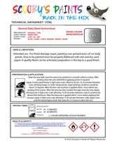 vauxhall meriva green spirit spray paint anti rust primer undercoat