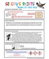 vauxhall meriva light ivory spray paint anti rust primer undercoat