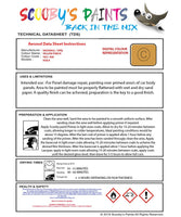 vauxhall meriva yellow punch spray paint anti rust primer undercoat