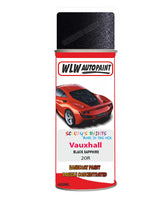 spray paint aerosol basecoat chip repair panel body shop dent refinish vauxhall insignia black sapphire 