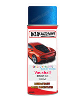 spray paint aerosol basecoat chip repair panel body shop dent refinish vauxhall mokka boracay blue 