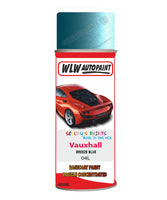 spray paint aerosol basecoat chip repair panel body shop dent refinish vauxhall astra cabrio breeze blue 