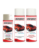 vauxhall antara crystal white aerosol spray car paint clear lacquer 13u gbq With primer anti rust undercoat protection