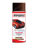 spray paint aerosol basecoat chip repair panel body shop dent refinish vauxhall mokka deep espresso 