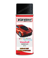 spray paint aerosol basecoat chip repair panel body shop dent refinish vauxhall grandland x diamond black 