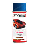 spray paint aerosol basecoat chip repair panel body shop dent refinish vauxhall corsa flash blue 