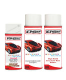 vauxhall agila galaxy white aerosol spray car paint clear lacquer 26u gcb With primer anti rust undercoat protection