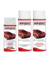 vauxhall nova glacier white aerosol spray car paint clear lacquer 10l 10u 474 With primer anti rust undercoat protection