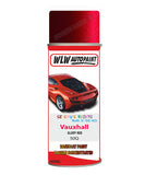 spray paint aerosol basecoat chip repair panel body shop dent refinish vauxhall ampera e glory red 