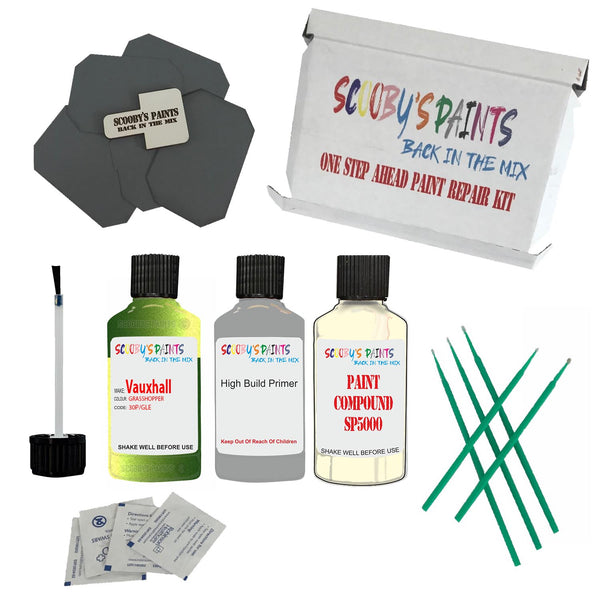 Paint For VAUXHALL GRASSHOPPER Code: 30P Paint Detailing Scratch Repair Kit