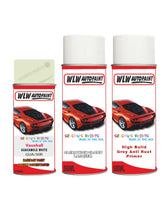 vauxhall corsa guacamole white aerosol spray car paint clear lacquer gua 30r With primer anti rust undercoat protection