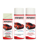 vauxhall adam guacamole white aerosol spray car paint clear lacquer gua 30r With primer anti rust undercoat protection