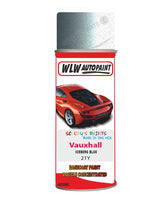 spray paint aerosol basecoat chip repair panel body shop dent refinish vauxhall cabrio convertible iceberg blue 