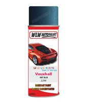 spray paint aerosol basecoat chip repair panel body shop dent refinish vauxhall corsa knit blue 