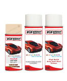 vauxhall carlton light ivory aerosol spray car paint clear lacquer 0u1 611 62l With primer anti rust undercoat protection