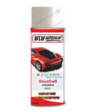 spray paint aerosol basecoat chip repair panel body shop dent refinish vauxhall ampera lithiumweiss 