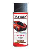 spray paint aerosol basecoat chip repair panel body shop dent refinish vauxhall tigra metro blue 