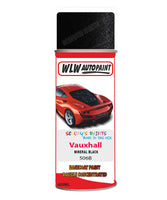 spray paint aerosol basecoat chip repair panel body shop dent refinish vauxhall karl rocks mineral black 