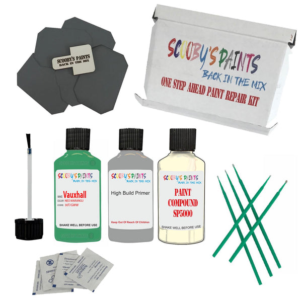 Paint For VAUXHALL NEO MARANGU Code: 30T Paint Detailing Scratch Repair Kit