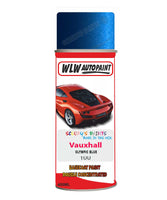 spray paint aerosol basecoat chip repair panel body shop dent refinish vauxhall agila olympic blue 