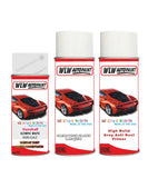 vauxhall mokka olympic white aerosol spray car paint clear lacquer 40r gaz gow With primer anti rust undercoat protection