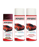 vauxhall cascada purple fiction aerosol spray car paint clear lacquer 50n gwl With primer anti rust undercoat protection
