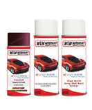 vauxhall corsa purple fiction aerosol spray car paint clear lacquer 50n gwl With primer anti rust undercoat protection