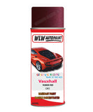 spray paint aerosol basecoat chip repair panel body shop dent refinish vauxhall zafira rubens red 