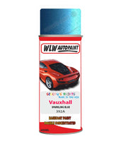 spray paint aerosol basecoat chip repair panel body shop dent refinish vauxhall karl sparkling blue 