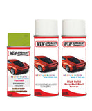 vauxhall vivaro spring green aerosol spray car paint clear lacquer 10g 30y With primer anti rust undercoat protection