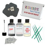 Paint For VAUXHALL THUNDER GREY Code: GJD Paint Detailing Scratch Repair Kit