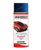 spray paint aerosol basecoat chip repair panel body shop dent refinish vauxhall tigra twin top ultra blue 
