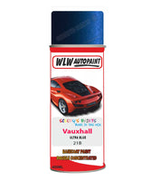 spray paint aerosol basecoat chip repair panel body shop dent refinish vauxhall tigra ultra blue 