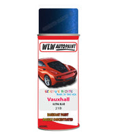 spray paint aerosol basecoat chip repair panel body shop dent refinish vauxhall astra ultra blue 