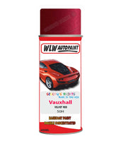spray paint aerosol basecoat chip repair panel body shop dent refinish vauxhall astra velvet red 