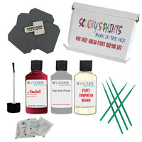 Paint For VAUXHALL VELVET RED Code: 50H Paint Detailing Scratch Repair Kit