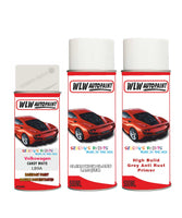 volkswagen golf r32 candy white aerosol spray car paint clear lacquer lb9a With primer anti rust undercoat protection