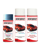 volkswagen polo denim blue aerosol spray car paint clear lacquer lq5x With primer anti rust undercoat protection
