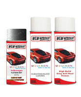 volkswagen jetta sportwagen platinum grey aerosol spray car paint clear lacquer ld7x With primer anti rust undercoat protection
