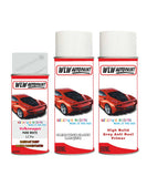 volkswagen touareg pure white aerosol spray car paint clear lacquer lc9a With primer anti rust undercoat protection