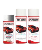volkswagen passat cc reflex silver aerosol spray car paint clear lacquer la7w With primer anti rust undercoat protection