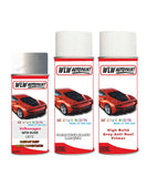 volkswagen golf satin silver aerosol spray car paint clear lacquer lb7z With primer anti rust undercoat protection