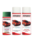 volkswagen polo science green aerosol spray car paint clear lacquer la6s With primer anti rust undercoat protection