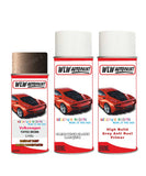 volkswagen polo toffee brown aerosol spray car paint clear lacquer lh8z With primer anti rust undercoat protection